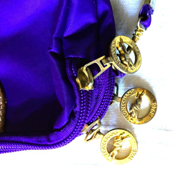 Longchamp Purple Wristlet Clutch - Picture 3 of 6